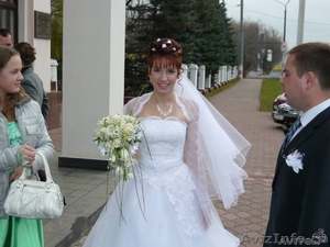 Свадебное платье \"Принцесса\"  белого цвета - Изображение #1, Объявление #632810