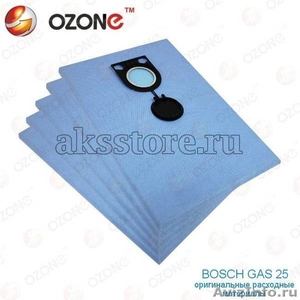  Синтeтические мешки пылecборники для пылесоса Bosch GAS 25 (5 шт.) - Изображение #2, Объявление #1146651