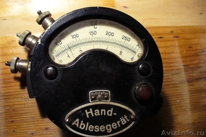 Продам антикварный раритетный немецкий прибор для измерения температур - Изображение #1, Объявление #1601549